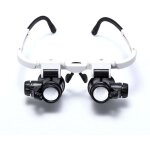 Loupe double ?il 8x 15x 23x claire led pour rparation montres bijoux horloges