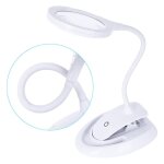 Loupe clairante loupe avec lumire, lampe loupe 5x 10x avec support et pince, lampe loupe de bureau ...