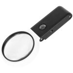 Loupe claire, lampe loupe  intensit variable, lampe loupe sur pied avec support pliable