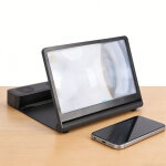 Loupe d'�cran pour smartphone avec haut - parleur bluetooth, projecteur / agrandisseur d'�cran 3d hd, ...