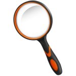 Loupe de lecture 10x, loupe de lecture portative, avec poign�e en caoutchouc souple antid�rapante, verre ...