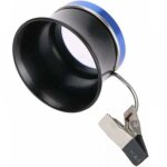 Loupe � lunettes � pince 10x, loupe professionnelle en aluminium pour m�caniciens, horlogers, photographes ...