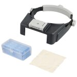 Loupes  monture frontale avec 4 led 1, 5x, 2x, 2, 5x et 3, 5x pour la lecture