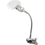 Loupe pince lampe led clipser outil rparation flexible mtal pour personnes ges lecture broderie