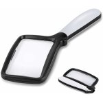 Loupe de poche pliante avec lumière, grande loupe de lecture rectangulaire 3x avec led à intensité variable ... Loupe de poche pliante avec lumière, grande loupe de lecture rectangulaire 3x avec led à intensité variable ...