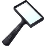 Harry - loupe portable 5x, 3. 77 x 1. 89 pouces loupe rectangulaire, lentille en verre résistant aux ... Harry - loupe portable 5x, 3. 77 x 1. 89 pouces loupe rectangulaire, lentille en verre résistant aux ...