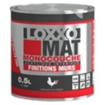 Loxxo - peinture acrylique murs & plafonds - monocouche - blanc mat conditionnement: 0, 5l - couleur: ...