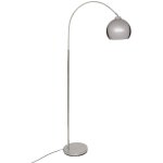Lampadaire arc secteur floris argent h177cm atmosphera crateur d'intrieur