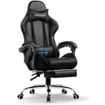 Gtplayer - chaise gaming, fauteuil gamer avec massage lombaire, chaise de gaming repose - pieds rétractable, ... Gtplayer - chaise gaming, fauteuil gamer avec massage lombaire, chaise de gaming repose - pieds rétractable, ...
