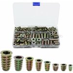 Lucky - 88 - 230 pi�ces alliage de zinc insert filet� hexagonale �crous inserts filet� insert �crous ...