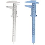 Lucky - 88 - fonepro 2pcs 6 pouces 150 mm mini pied � coulisse en plastique � double �chelle pied � coulisse, ...