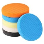 Lucky - 88 ? kit de 5 tampons de polissage 180mm ? mousse � cellules ouvertes ? pour polisseuse pneumatique ...