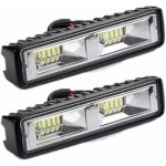 Lucky - 88 ? phare de travail led 12v 24v ? 16 leds 48w ? �tanche ip67 pour camions, suv, vtt ? lumi�re ...
