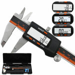 Lucky - 88 - pied � coulisse digital 150mm lcd vernier en acier num�rique �lectronique