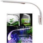 Litzee - lumiere aquarium lampe led eclairage blanc et bleu nano  clip pour poisson plantes 23 - 50 ...