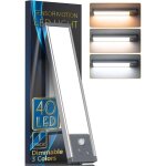 Yiruka - lumiere cuisine sous meuble dimmable, argent (3 temp. couleur)