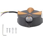 Lumire tanche, applique murale de style simple  clairage chaud ac 85?265v pour jardin