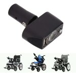 Lumi�re pour fauteuil roulant �lectrique - t�te xlr � 3 broches contr�leur d'�clairage led pour fauteuil ...