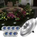 Lumière solaire extérieur, 8led 6000k lampe solaires au sol, etanche ip65 lampe de jardin, spot solaire ... Lumière solaire extérieur, 8led 6000k lampe solaires au sol, etanche ip65 lampe de jardin, spot solaire ...