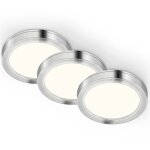 Luminaires encastr�s led 1, 8 w aluminium plastique telefunken