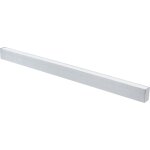 Luminaire linaire led 38w - 3cct - argent - 1200mm - optonica
