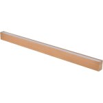 Luminaire lin�aire led 38w - 3cct - bois - 1200mm - optonica