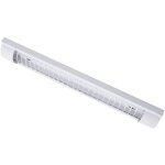 Luminaire linéaire pogo led 2x18w grill ip20, blanc Luminaire linéaire pogo led 2x18w grill ip20, blanc