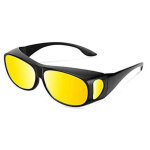 Lunettes de conduite de nuit anti - �blouissement vision hd polaris�es pour hommes femmes.
