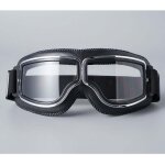 Lunettes de moto r�tro aviateur
