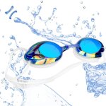 Lunettes de natation antibue, protection uv, anti - fuite, pour adultes et enfants