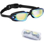 Lunettes de natation pour enfants, pont de nez en silicone pour enfants, vision claire, anti - bue, ...