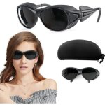 Lunettes de protection ipl 200nm - 2000nm laser pour l'pilation hpl / ipl lunettes avec protection uv ...