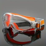 Lunettes de protection unisexe avec visi�re transparente anti - rayures ? �cran facial r�sistant aux ...