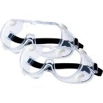 Lunettes de s�curit�, 2 paires lunettes de protection transparentes, lunettes anti bu�e, lunettes protection ...