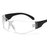 Lunettes de s�curit� incolores sans monture - protection uv, anti - bu�e et anti - rayures - 1 pi�ce ...