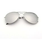 Lunettes de soleil pour hommes et femmes lunettes de soleil aviateur r�tro lunettes de soleil en alliage ...