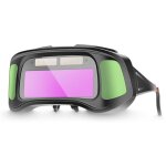 Lunettes de soudage professionnelles intelligentes anti - lumire forte, quipes d'un panneau de charge ...
