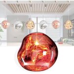 Lustre boule verre salon moderne, suspensions d'clairage intrieur, lustre led rglable en hauteur, ...