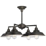 Lustre iron hill bronze 4 ampoules