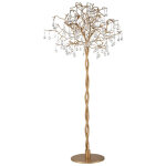 Lustre sur pied icicle laiton antique - 232 - 11