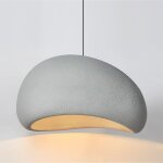 Lustre suspension industrielle moderne plafonnier design simulation ciment texture luminaire cr�atif ...