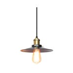 Lustre suspension moderne industriel luminaire plafonnier en forme chapeau lampe  suspension rglable ...