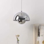 Lustre, suspension moderne, plafonnier suspendu avec ampoule, lampe suspendue en m�tal, lumi�re blanche, ...