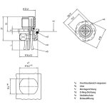 Embase m12 lutronic 1230 08 t16cw 0, 5m 1239 embase m�le 0. 50 m nombre de p�les: 8 1 pc(s)