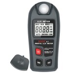 Luxm�tre num�rique portable (0 - 200 000 lux) pour l'�clairage ambiant, id�al pour le jardinage, la photograph ...