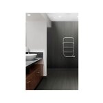 Lvi - s�che - serviettes electrique nila 70w chrom� - 3824079