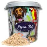 Lyra pet - 10 kg de cacahutes blanches haches  nouvelle rcolte en bac de 30 l