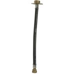Lyre gaz souple haute pression pour camping - car favex long. (cm) - 35
