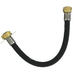 Lyre souple en caoutchouc pour gaz butane et propane avec embouts vissables - 35 cm - s651033 - comap ...