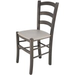 Tommychairs - chaise venice pour cuisine, bar et salle � manger, robuste structure en bois de h�tre peindr� ...